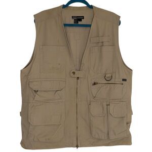 511 Tactical Style 80001 Hunting Utility Concealed Carry Vest Khaki L bv